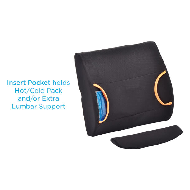 Back Cushion with Hot/Cold Pack