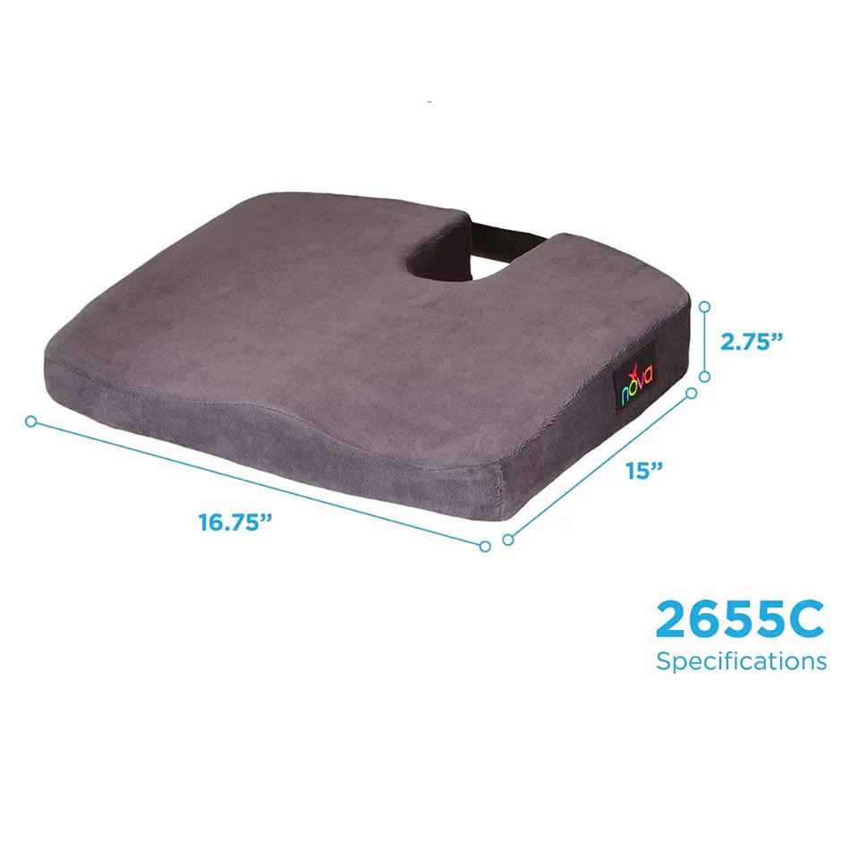 Memory Foam Coccyx Seat Cushion