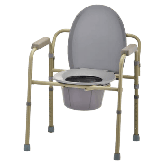 Folding Bedside Commode