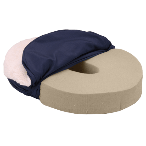 Ring Seat Cushion with Fleece Cover